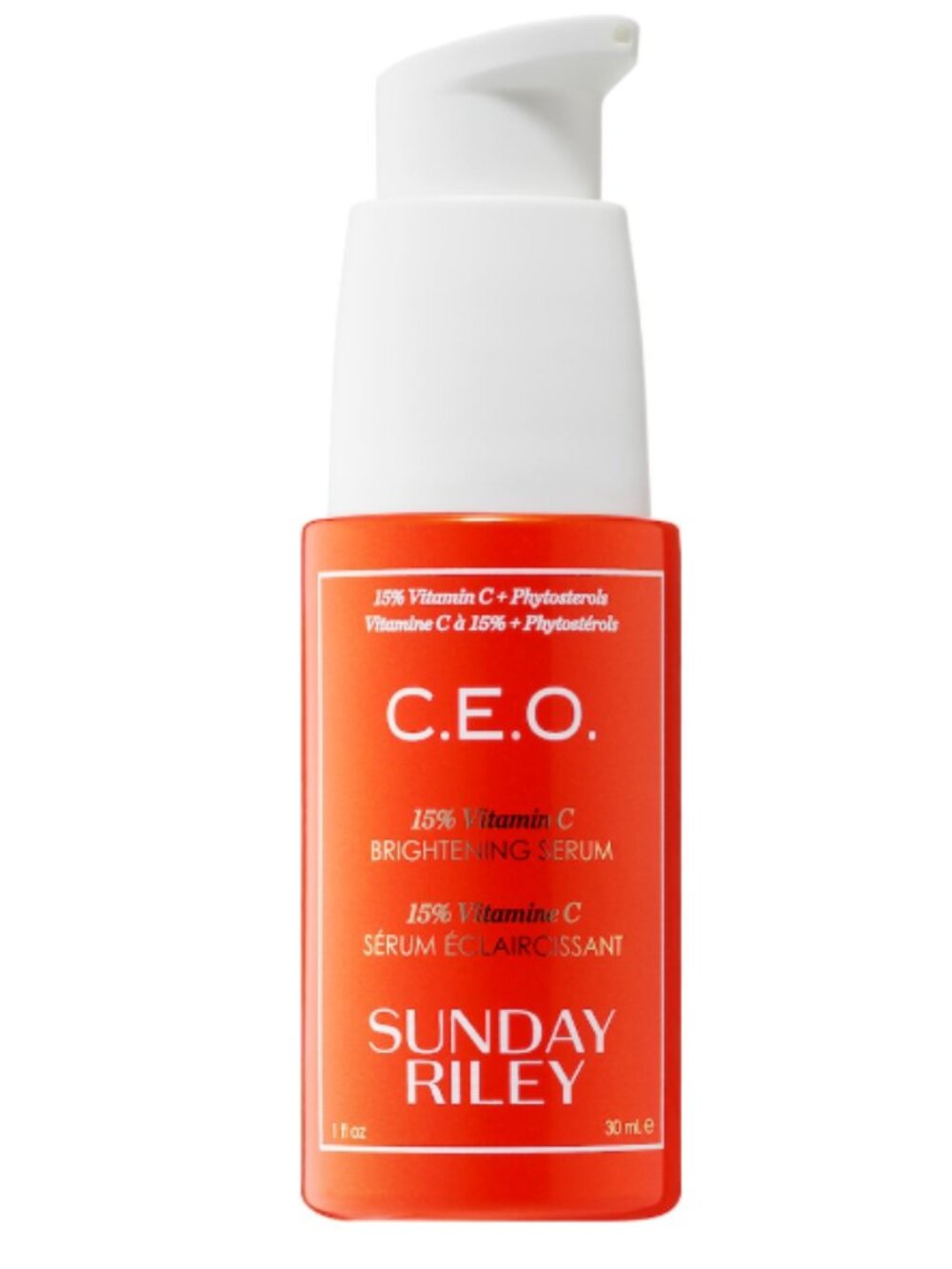 (3/30$) Sunday Riley C.E.O. 15% Vitamine C Brigtening Serum - travel size